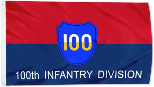Vista 29 de Fyon Bandera militar de la 34ª división de infantería del ejército de 3 x 5 pies con 2 ojales de latón