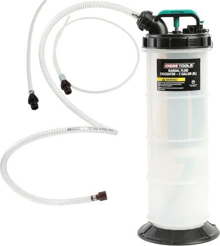 Vista 10 de OEMTOOLS 24389 Bomba extractora manual de fluidos, capacidad de bomba extractora de aceite de 1.4 galones (5.3 L), uso para aceite, refrigerante