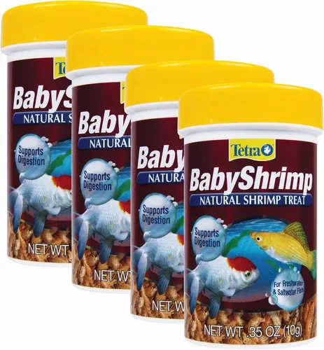 Vista 2 de Tetra BabyShrimp 033197 - Golosina natural de camarones para peces de acuario (0.35 onzas)