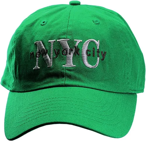 Vista 2 de NYFASHION101 - Gorra unisex ajustable, de perfil bajo, con bordado "New York