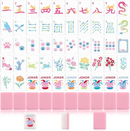 Vista 11 de Disco Grabado 160 Mini Travel American Mahjong Juego
