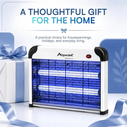 Vista 11 de ASPECTEK Exterminador de insectos eléctrico de 20 W, mata insectos para interiores y exteriores cubiertos, trampa para mosquitos, moscas y polillas