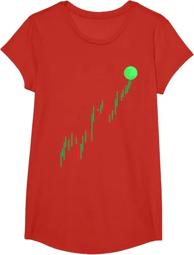Vista 6 de Cute Stock Trading Design for Men Women Stock Market Trader T-Shirt Asphalt Grey