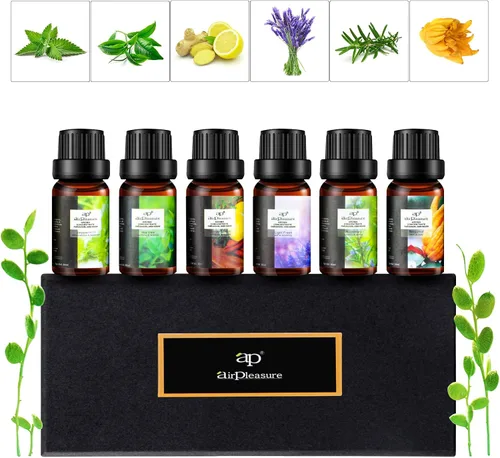 Vista 9 de Blossom - Juego de aceites esenciales para aromaterapia, 6 x 0.5 fl oz para difusor, humidificador, purificador de aire, lirio aguamarina, jacinto