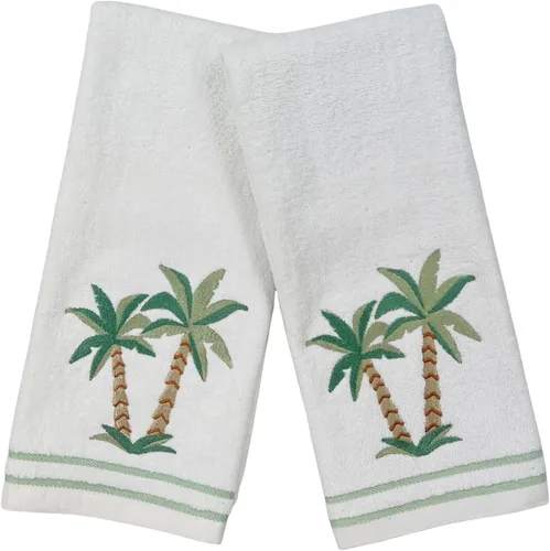 Vista 30 de Serafina Home Toallas de mano náuticas para huéspedes: Coastal Love Anchors The Soul, 2 piezas suaves y absorbentes