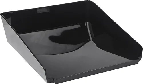 Vista 10 de Storex Modern Gloss - Archivo de revista, 2.8 x 9.8 x 12.2 pulgadas, negro, caja de 4 (00148E04C)