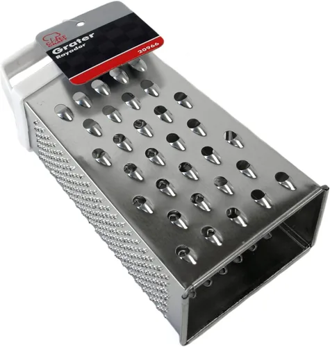 Vista 2 de Chef Craft Rallador estañado piramidal, 6 pulgadas, acero inoxidable