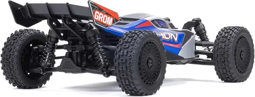 Vista 6 de ARRMA Typhon GROM 4x4 RC Buggy, RTR, Blue/Silver Azul/Plateado