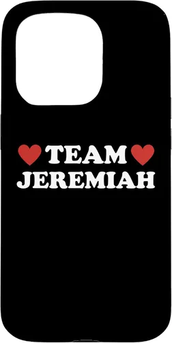 Vista 14 de Team Jeremiah I Love Jeremiah I Heart Jeremiah Case for iPhone 17
