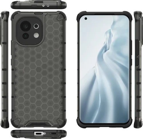 Vista 55 de Funda para Xiaomi Poco M3 cubierta,Funda para Xiaomi Poco M3 Funda 2 en 1 Teléfono Funda Negro