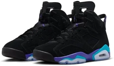 Vista 2 de Jordan Hombres Air 6 Retro Aqua NegroBright Concord-Aquatone (CT8529 004)