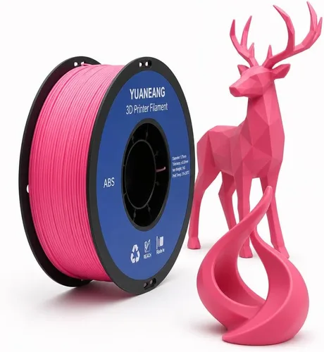 Vista 18 de Filamento PETG para impresora 3D, precisión dimensional +/- 0.001 in, carrete de 2.2 libras, 0.069 in, plateado 2.2 lbs plata