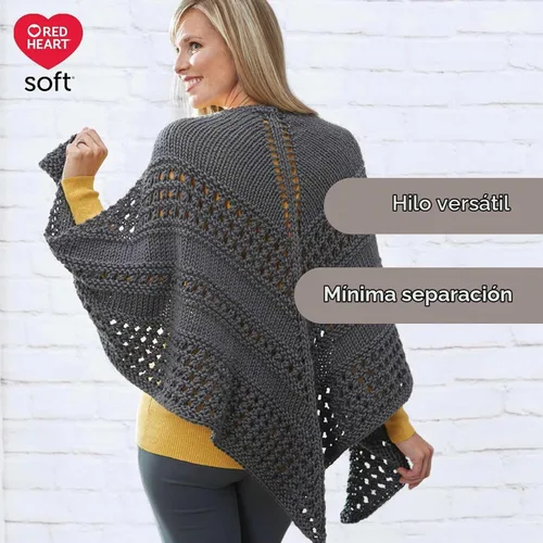 Vista 6 de RED HEART Hilo suave, negro