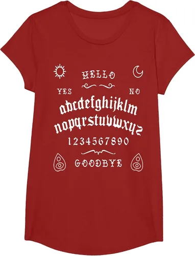 Vista 48 de Camiseta inspirada en la tabla Spirit Board Ouija Asphalt Grey