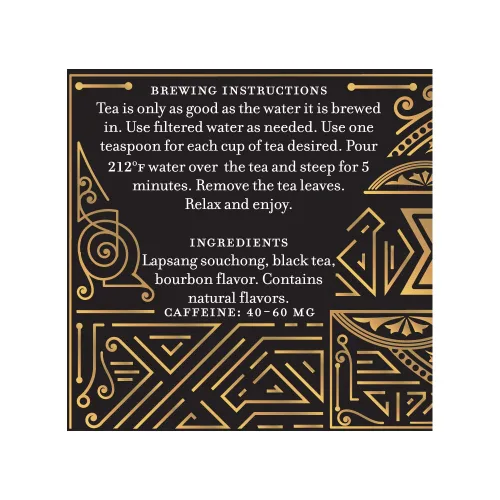 Vista 5 de Harney & Sons Té suelto Black Cask en lata, Bourbon, 4 oz