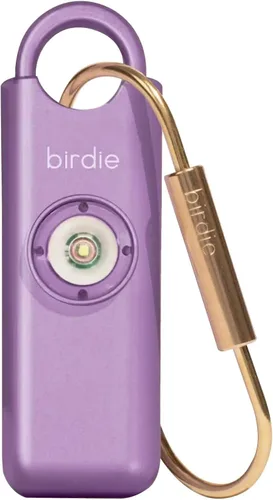 Vista 8 de She’s Birdie – La alarma de seguridad personal original para mujeres por mujeres – Sirena fuerte, luz estroboscópica y llavero en una variedad