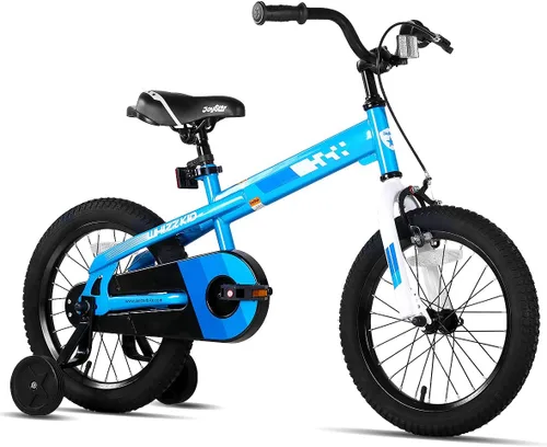 Vista 9 de JOYSTAR Whizz Kids Bike 12 14 16 18 Inch Kids' Bicycle for Toddler and Kids Ages 2-9 Years Old, BMX Style Boys Bike with Training Wheels, Children
