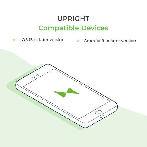 Vista 2 de Upright GO S Lite Corrector postural y entrenador con aplicación inteligente para mujeres y hombres