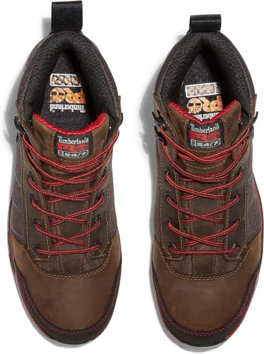 Vista 5 de Timberland PRO Botas de trabajo industriales con punta de seguridad de acero para hombre