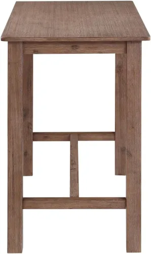 Vista 7 de Boraam Sonoma Pub Table - Cepillo de alambre de madera de granero
