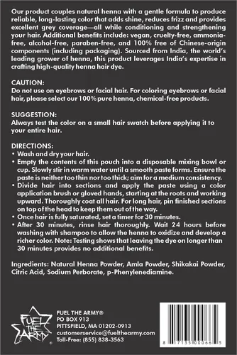 Vista 3 de 80% Natural Tinte para el Cabello 3.53 oz (Negro)