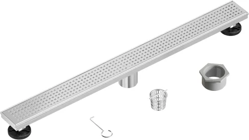 Vista 15 de Neodrain - Drenaje de ducha lineal de 12 pulgadas con rejilla removible, fabricante profesional de desagüe de suelo de ducha rectangular de acero
