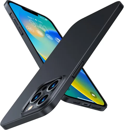 Vista 19 de TORRAS Funda Ajustada para iPhone 12 Case/para iPhone 12 Pro Case, Delgada pero Protectora, Cubierta de PC Duro Liviana Mate Anti-Rayones