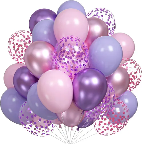 Vista 22 de Set de globos de albaricoque, 60 unidades de globos de albaricoque dorado y blanco, globos de látex de albaricoque desnudo de 12 pulgadas, globos
