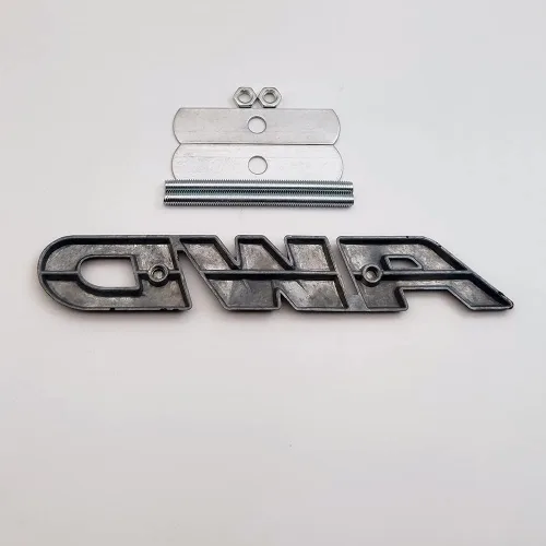 Vista 9 de Emblema de metal 3D de la parrilla delantera del coche con logotipo de AWD de tracción en las cuatro ruedas, 4 x 4, repuesto deportivo todoterreno