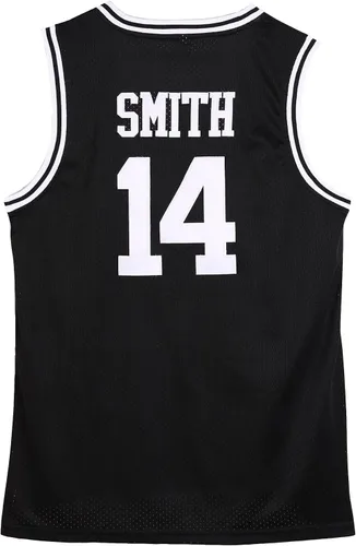 Vista 2 de Camiseta de baloncesto unisex con el príncipe de Bel Air Academy #14 de los años 90 para hombres y mujeres, para fiestas temáticas