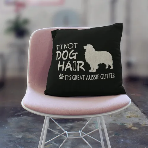 Vista 3 de Fundas de Almohada de Pastor Australiano - Regalos de Pastor Australiano, Funda de Almohada Decorativa para Perros 18x18 Pulgadas, Regalos Aussie