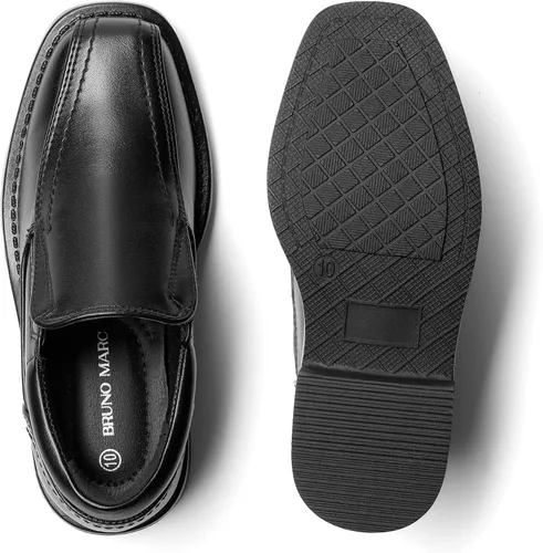 Vista 5 de Bruno Marc Mocasines sin cordones para niños Negro