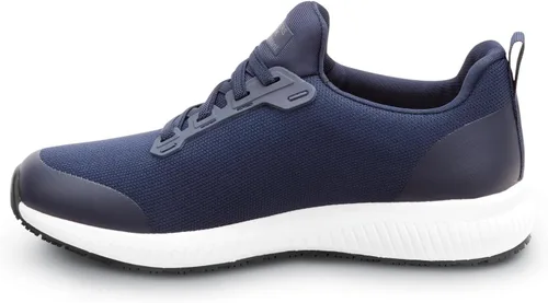 Vista 4 de Skechers Work Emma, zapatos de trabajo para mujer, puntera suave, antideslizantes, EH, atléticos sin cordones