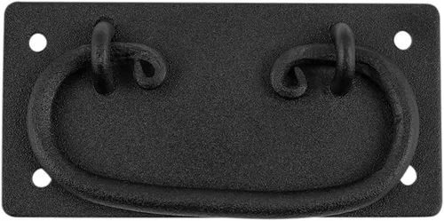Vista 13 de Renovators Supply Manufacturing Manijas de Gabinete de 3 pulgadas de Hierro Forjado Negro Tiradores de Cajón Manijas Antiguas de Gabinete de Cocina