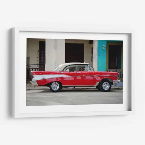 Vista 9 de Canvas Lab Cars of Cuba VII by Laura DeNardo 12 x 8 in Canvas Print Wall Art Travel, Transportation, Ethnic Wall Decor for Bedroom, Living