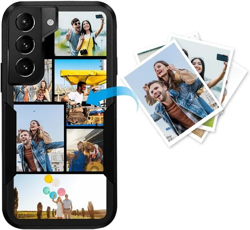 Vista 12 de Funda de teléfono personalizada para Galaxy S20 FE 5G, funda para teléfono multifoto, funda protectora resistente de doble capa a prueba de golpes