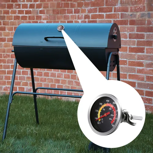 Vista 7 de Frienda 3 paquetes de medidor de temperatura para parrilla de carbón, termómetro de parrilla de madera, termómetro de parrilla de carbón, indicador