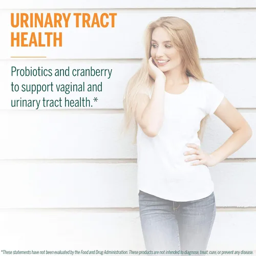 Vista 6 de Genestra Brands HMF Women's Daily Apoyo a la salud del tracto urinario y gastrointestinal para mujeres 30 cápsulas
