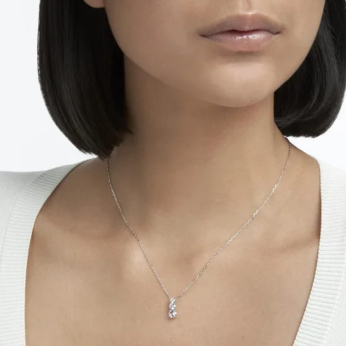 Vista 4 de Swarovski Atract Trilogy - Colección de joyas de collar y aretes de cristal cristal