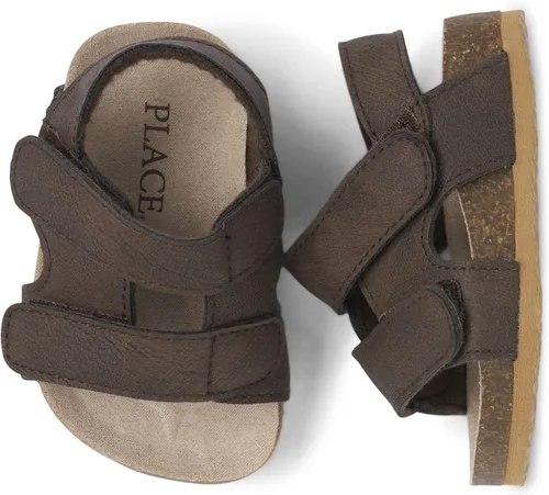 Vista 2 de The Children's Place Baby-Boy's Newborn Sandals