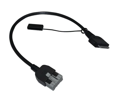 Vista 2 de Cable AUX compatible con Infiniti G35 2007-2008 G37 Sedan 2009-2010 G37 Coupé 2009+ Cable de arnés auxiliar compatible con iPhone 4 4S iPod