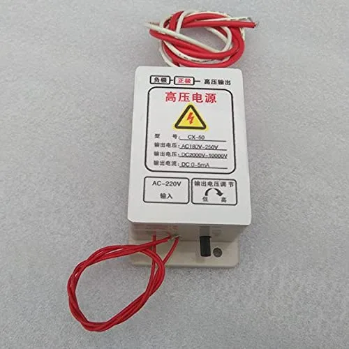 Vista 3 de Fuente de alimentación electrostática portátil del precipitador de alto voltaje con 10KV 50W