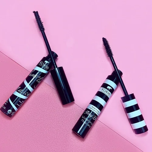 Vista 7 de Kokie Cosmetics Volume + Length Mascara, negro, 0.32 onzas