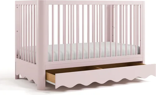 Vista 19 de Storkcraft Casablanca 5-in-1 Convertible Crib with Drawer, Sage Salvia