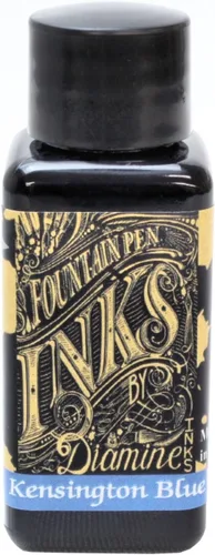 Vista 42 de Tinta embotellada para pluma estilográfica Diamine, 30 ml - Ámbar