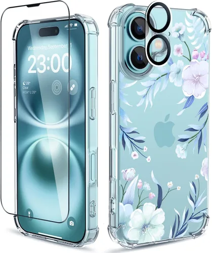 Vista 33 de Funda para iPhone 13 y iPhone 14 (6.1 pulgadas), funda protectora delgada de poliuretano termoplástico suave a prueba de golpes, bonito