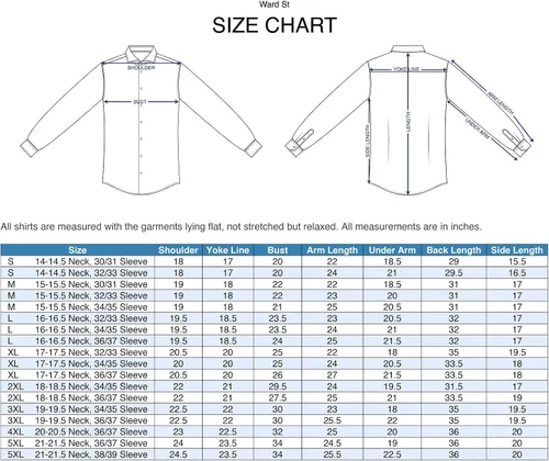 Vista 3 de Ward St - Camisas de vestir de corte regular para hombre