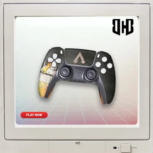 Vista 255 de Battman Custom PS-5 Controller Wireless compatible with Play-Station 5 Console by BCB Controllers Proudly Customized in USA with Permanent