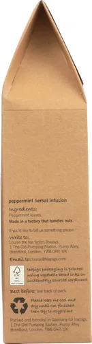 Vista 7 de Teapigs Bolsas de té de hojas de menta hechas con hojas enteras, 15 unidades (paquete de 1)