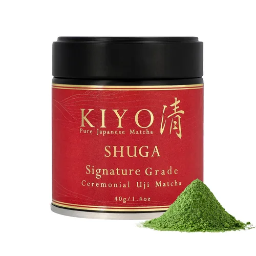 Vista 9 de Kiyo Matcha Grado Clásico Hatsumukashi Ceremonial Uji Matcha - Polvo de Té Verde Matcha Ceremonial de Primera Cosecha Japonesa Pura de Uji, Japón
